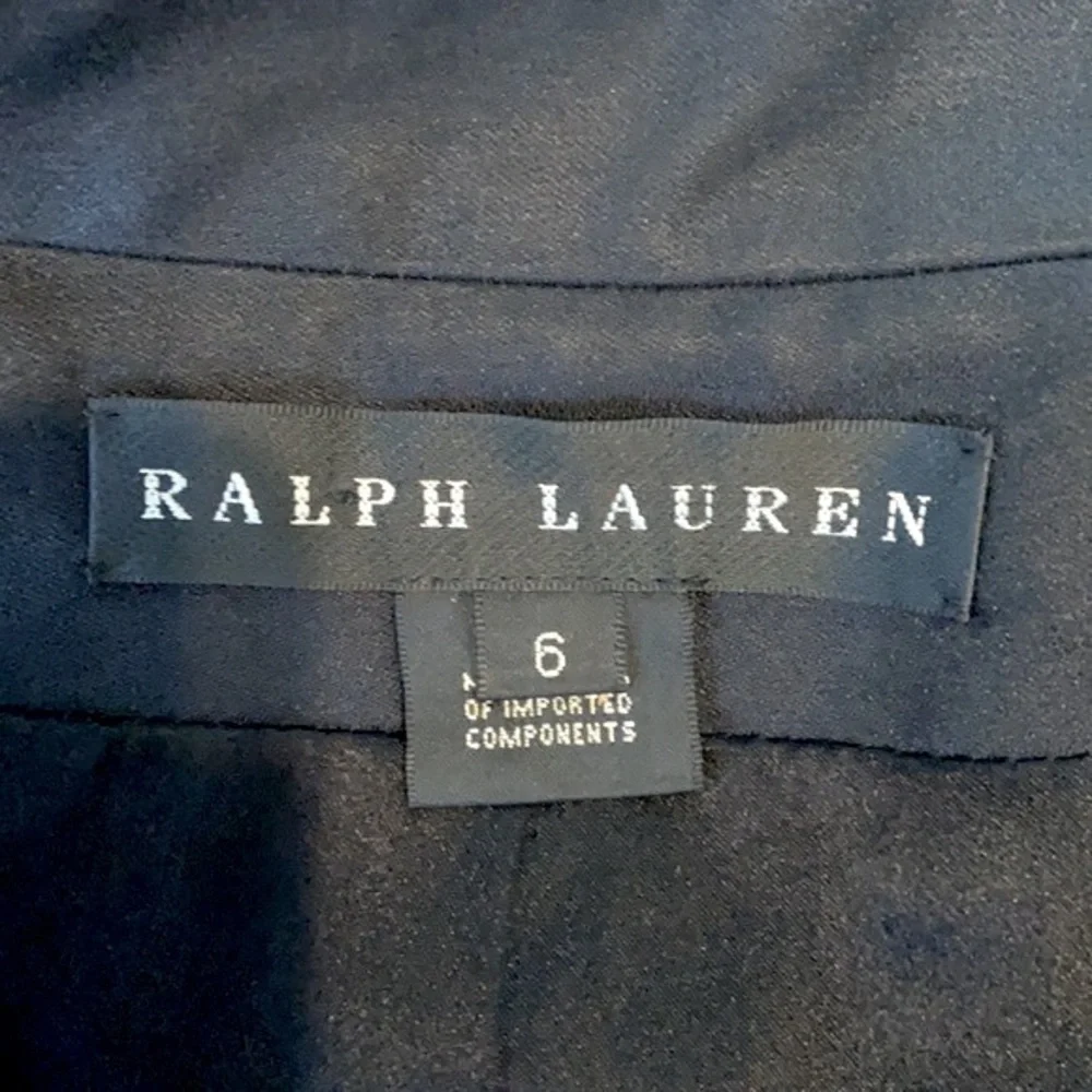 Ralph Lauren Cropped Cotton Silk Blazer - Picture 6 of 16